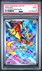 Zeraora 151/142 - Stellar Crown - Pokemon Karte - PSA 9 Mint - Bild 1 von 2