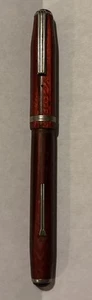 Vintage Esterbrook Red Marble Fountain Pen - Made In USA - Picture 1 of 4