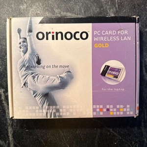 Proxim Orinoco 8421-WD 11 a/b/g Client Combocard PC Karte Gold World Wireless Neu - Bild 1 von 8