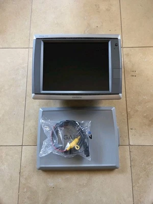 Garmin Model GPS Map 7212 with powercord 12" screen - Image 1 of 4