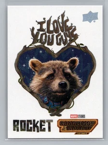 2024 Upper Deck Marvel Guardians Rocket I Love You Guys SSP #U-3 10985 - Bild 1 von 2