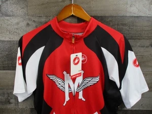 Castelli Cycling Jersey Mens 3XL Red Multnomah Athletic Club Full Zip Shirt NEW - Picture 1 of 11