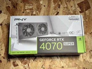 Pny Geforce Rtx 4070 Super 12gb Gddr6x Graphics Card Gaming Ai Ray Tracing Pc - Picture 1 of 5
