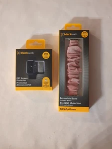 Bracelet Scrunchie de remplacement Apple Watch et protection d'écran - Photo 1 sur 4