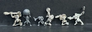 6x ROTZLINGE Metall & Kunststoff Rotzling Gitz Grots Armee Warhammer Zitadelle - Bild 1 von 3