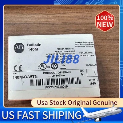 Allen-Bradley 140M-C-WTN Busbar Feeder Terminal Brand New Free Shipping - Image 1 of 3