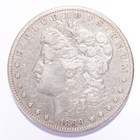 1889-CC MORGAN SILVER DOLLAR