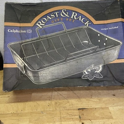 Calphalon 18 inch Commercial Roast & Rack Gift set Made in the USA. - Image 1 of 2