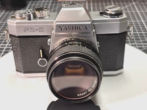 Yashica FX-2 35mm SLR Film Camera with Yashica 50mm F1.9 lens [Tested] - Picture 1 of 22