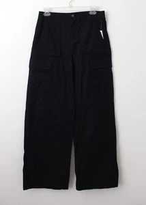 Old Navy Girls Loose Poplin Cargo Pants Black Size XXL NWT - Picture 1 of 7