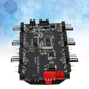 Led Licht Controller Pcb Netzteil Fan Hub 4/3 Pin Argb Splitter Drahtlose F CHP - Afbeelding 1 van 24
