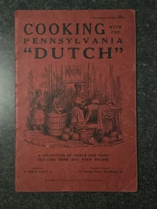 Vintage Cooking with the Pennsylvania Dutch Booklet 1946 Gd - Bild 1 von 5