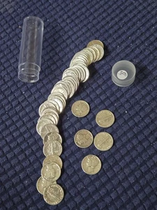 30er Jahre Lot von 50 alten Merkur Silber Groschen Schauraum Zustand! - Bild 1 von 2