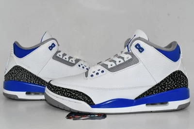 Air Jordan 3 Retro Racer Estilo Azul # CT8532-145 Talla 11 Foto 1 de 4