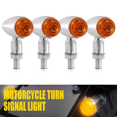 Luces de señal de giro ámbar para motocicleta Suzuki Intruder Volusia VS VL 700 750 4X Foto 1 de 4