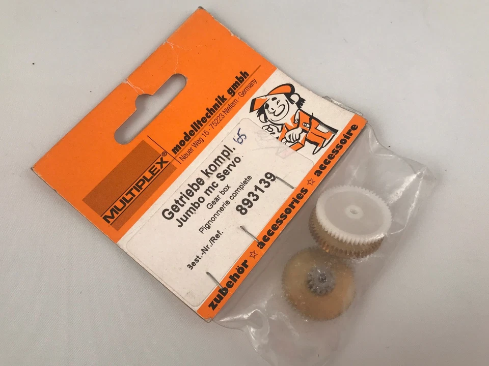 MULTIPLEX 893139 Set Getriebe X Servo Jumbo (Mc / Digi) Modell - Bild 1 von 1