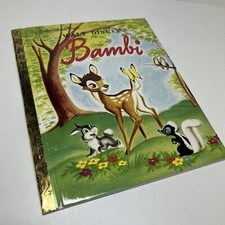 Walt Disney's Bambi (A Little Golden Book) First Random House Edition
