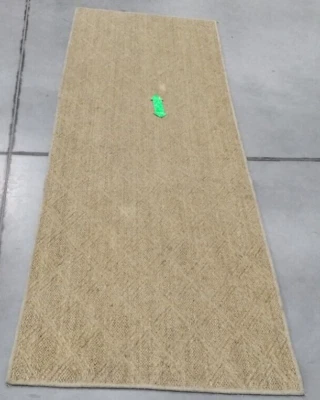 Alfombra de hilo roto NATURAL / BEIGE 2'-6" X 8', precio reducido 1172726144 NF115A-28 Foto 1 de 4