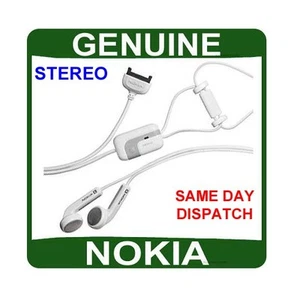 GENUINE Nokia HEADPHONES Mobile 3100 N73 original cell phone earphones handsfree - Picture 1 of 1