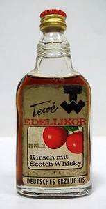 Miniature / Mignon Kirsch mit Scotch Whisky EDELLIKOR  - Foto 1 di 1