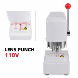 Optical Eyeglasses Lens Hole Drilling Machine Precise punching Lens Driller Tool - Picture 1 of 10