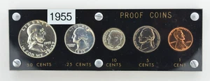 1955 US Silver Proof Set in Capital Plastic Holder - Picture 1 of 2