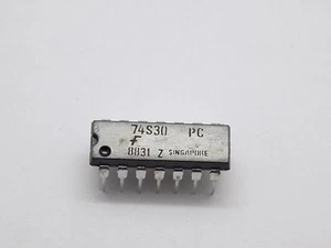 25x Fairchild 74S30 8-Input Nand Gate IC PDIP-14  - Bild 1 von 3