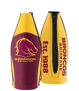 Brisbane Broncos TALLIE LONG NECK Bottle Zip Cooler (includes Carry Strap) - Bild 1 von 1