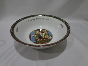 Portmeirion  A Christmas Story - 8" All Purpose Bowl - I sprang from my bed... - Picture 1 of 6