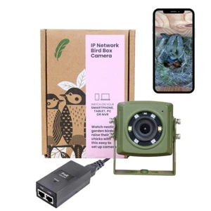 Wired Network Bird Box & Wildlife HD Camera PoE Version - Picture 1 of 13
