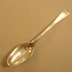 18th c. Solid Silver Spoon Prague 1797 Maker IF Silber Löffel Prag Tschechien - Picture 1 of 1
