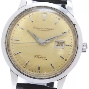 IWC SCHAFFHAUSEN Ingenieur Date Cal.8531 gold Dial Automatic Men's Watch_864290 - Picture 1 of 8