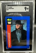 1991 Classic WWF Undertaker RC SGC 9 HOF