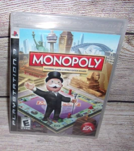 Monopoly Sony PlayStation 3 PS3 Game Complete BRAND NEW SEALED PACKAGE - Picture 1 of 2