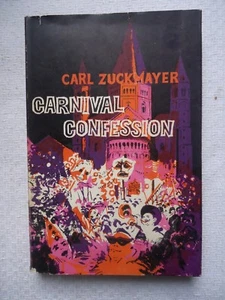 Carnival Confessions by Carl Zuckmayer 1961 Hardcover Book - Picture 1 of 5