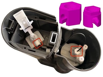 Reparatur Set passend für SodaStream 2x Ersatz Mutter / Schraube made by Rudolf - Bild 1 von 3