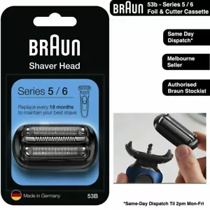 BRAUN 53B Foil & Cutter Replacement Cassette (NEW Gen s5/6) - Picture 1 of 2