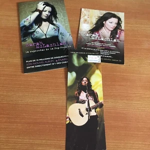 SARAH McLACHLAN - LOT OF 3 RARE FRENCH PRESS/KIT!!!!!!!!!!!!!!!!! - Bild 1 von 1