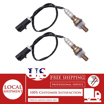 2pcs Upstream O2 Oxygen Sensor Kit Fit 2000-2014 Ford E-350 Super Duty 5.4L - Imagem 1 de 4