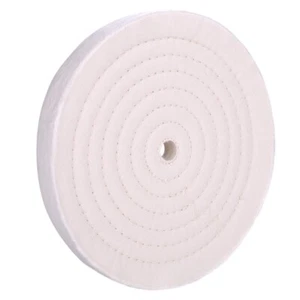 Extra Thick 10 Inch Fine Cotton Buffing Polishing Wheel 70 Ply For Bench Grind - Picture 1 of 3
