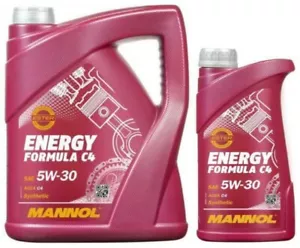 MANNOL 5W30 C4 Fully Synthetic Engine Oil MB 226.51 229.31 229.51 RN 0720 - Picture 1 of 14