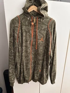 Vintage Jordan 5 Olive Jacket XXL - Picture 1 of 4