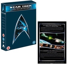 STAR TREK 1994-2002 - MOVIES 7-10 THE NEXT GENERATION  Remastered R2 DVD not US