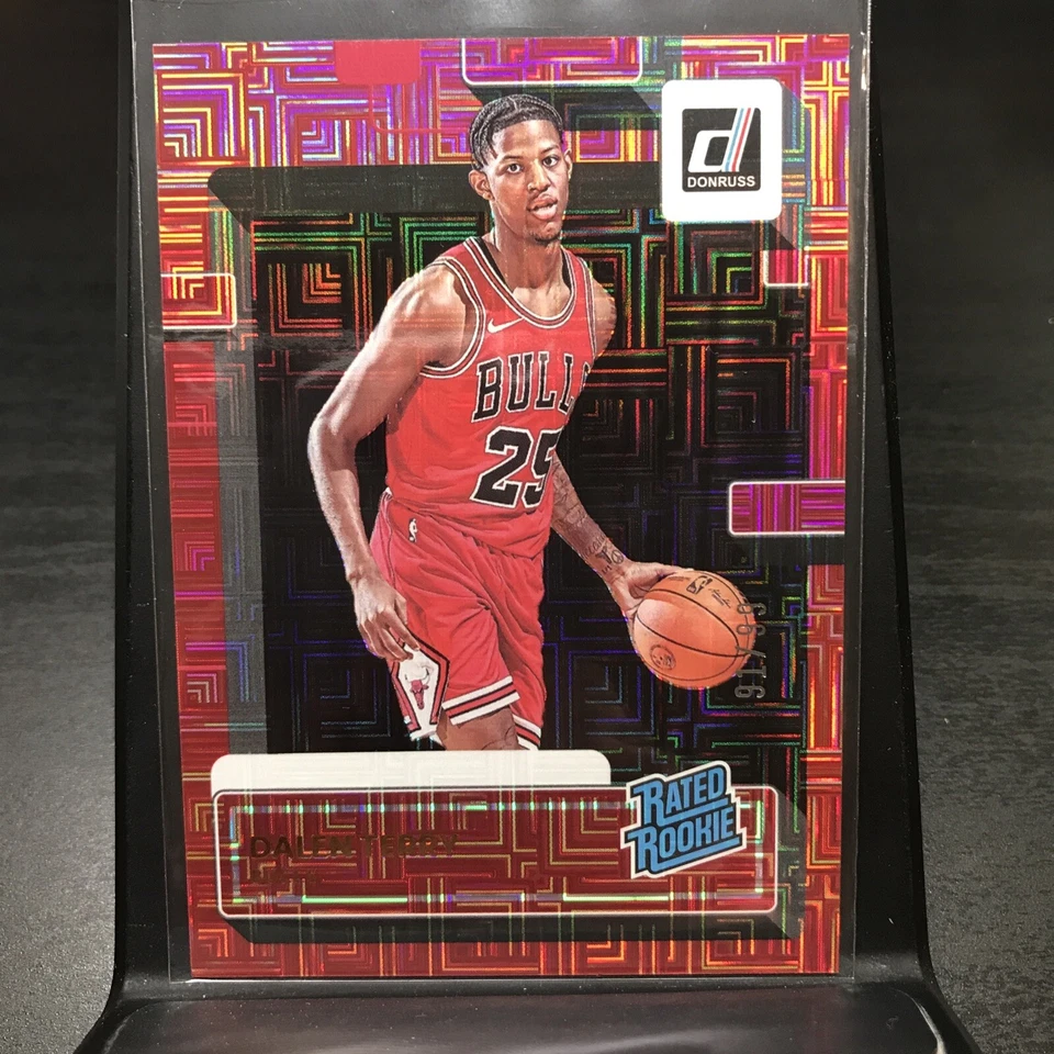 DALEN TERRY 91/99 RC SP RED MOJO 2022-23 DONRUSS CHOICE CHICAGO BULLS - Image 1 of 4