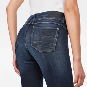 G-Star 'LYNN MID SKINNY WMN' Faded Blue Superstretch Skinny Fit W26 L32 AU8 - Picture 1 of 6