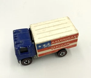 Hot Wheels Redline 1973 Hong Kong American Hauler Box Truck Vintage Flag - Picture 1 of 6