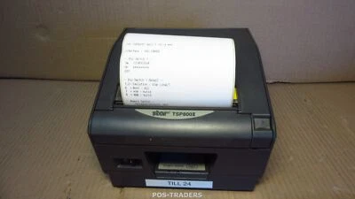 STAR TSP847II TSP800 AirPrint Network 112mm Label Ticket Receipt POS Printer +PS - Image 1 of 4