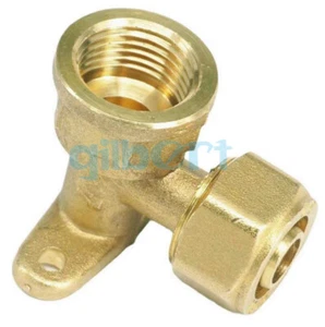 Fit Pex-AL-Pex Tube 12x16mm 16x20mm -1/2" BSP Female Elbow Brass Pipe Fitting - Picture 1 of 10