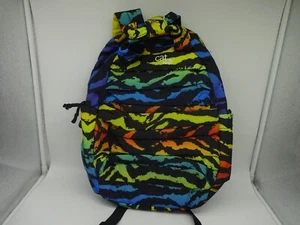 Mochila para portátil Puma Procat 16" bolsa de libros estampado de cebra radiante multicolor arco iris - Imagen 1 de 5