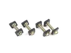 4x pc For Mahindra DI With Nut Bolt Spring Radiator Pad Kit Tractor #19-47 - Picture 1 of 9